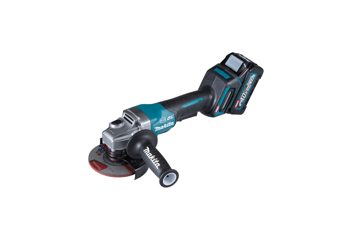 Meuleuse Diamètre 125 mm 40 V max Li-Ion 4 Ah - Makita : Confort'Mat