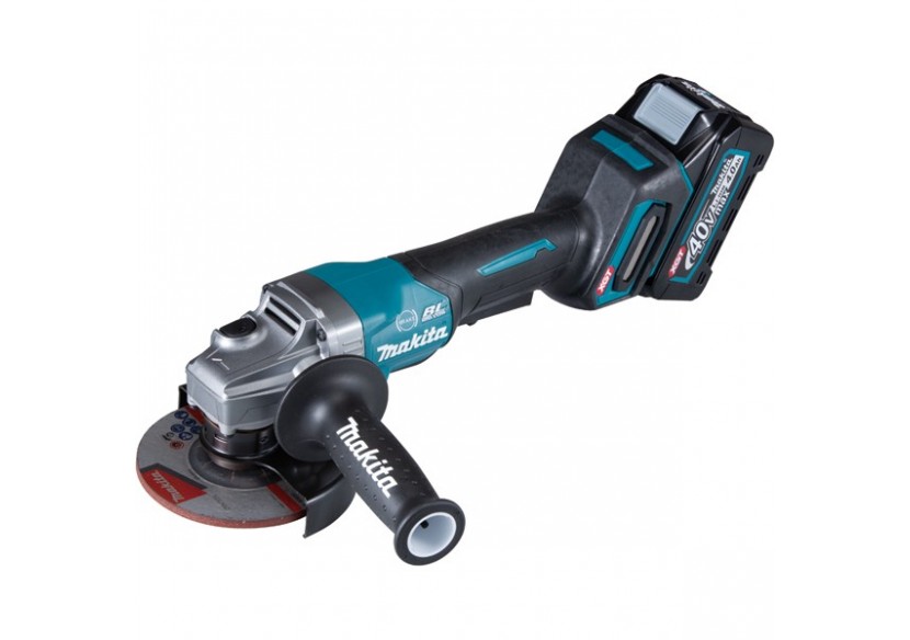 Meuleuse Diamètre 125 mm 40 V max Li-Ion 4 Ah - Makita : Confort'Mat