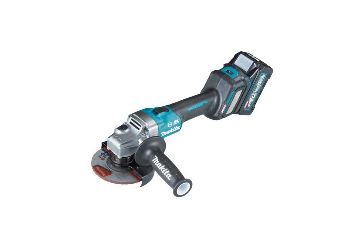 Meuleuse Diamètre 125 mm 40 V max Li-Ion 4 Ah - Makita : Confort'Mat