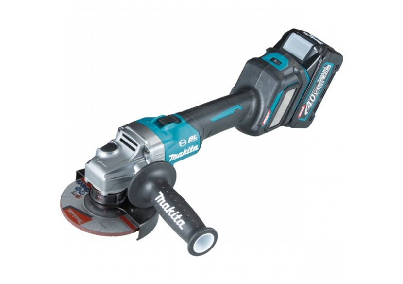 Meuleuse Diamètre 125 mm 40 V max Li-Ion 4 Ah - Makita : Confort'Mat
