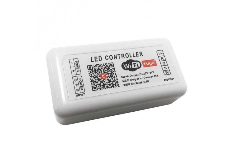 Contrôleur LED SMART+ WIFI RGBW 12/24V 4 canaux - B1645-RGBW - Barcelona LED