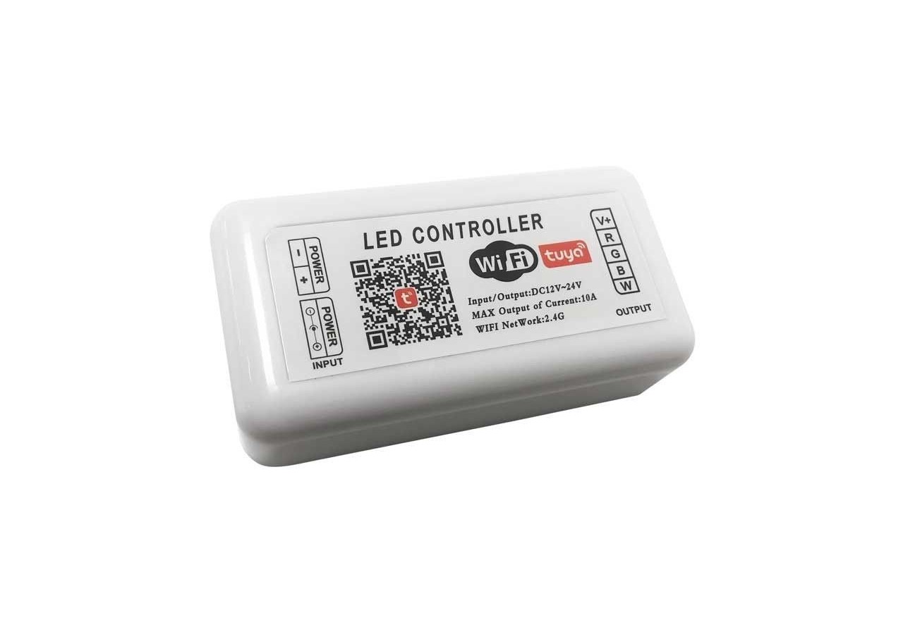 Contrôleur LED SMART+ WIFI RGBW 12/24V 4 canaux - B1645-RGBW - Barcelona LED