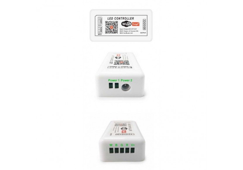 Contrôleur LED SMART+ WIFI RGBW 12/24V 4 canaux - B1645-RGBW - Barcelona LED Contrôleur LED SMART+ WIFI RGBW 12/24V 4 canaux - B1645-RGBW - Barcelona LED
