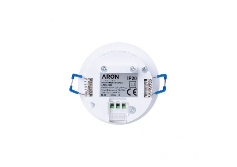 Détecteur de mouvement PIR encastrable 360 degrés - IP20 - ST41H - Barcelona LED Détecteur de mouvement PIR encastrable 360 degrés - IP20 - ST41H - Barcelona LED