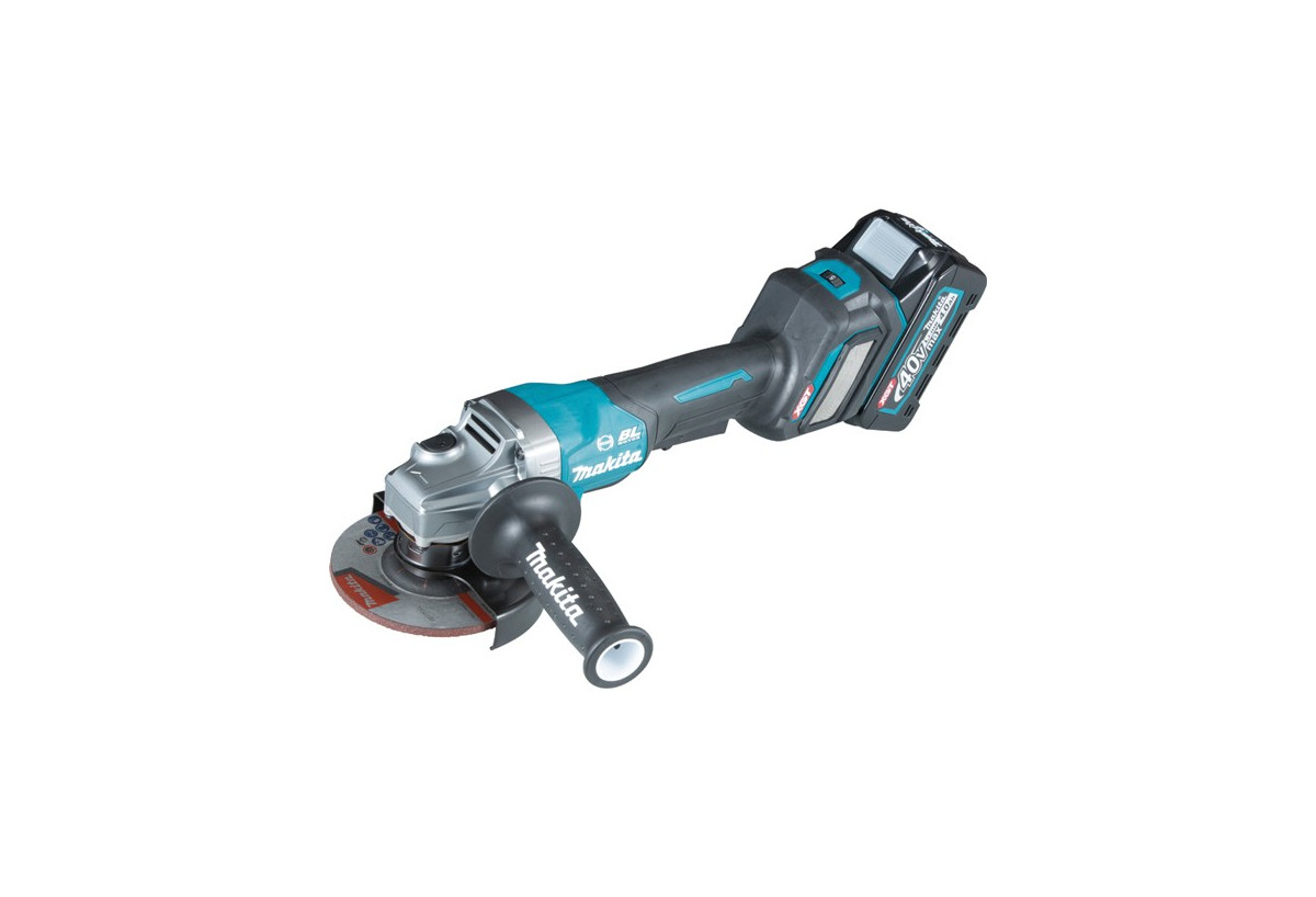 Meuleuse Diamètre 125 mm 40 V max Li-Ion 4 Ah - Makita : Confort'Mat