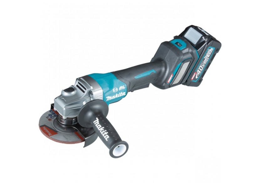 Meuleuse Diamètre 125 mm 40 V max Li-Ion 4 Ah - Makita : Confort'Mat