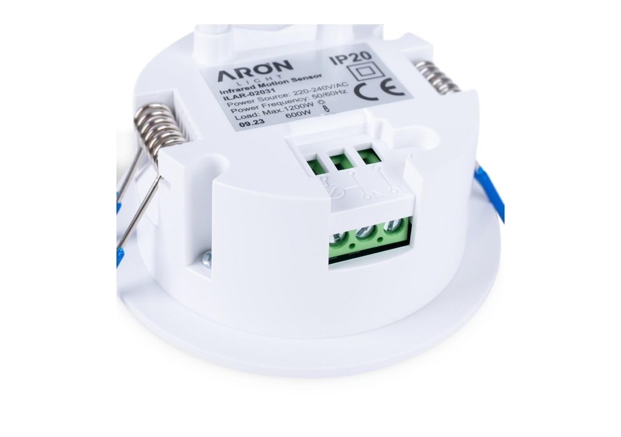 Détecteur de mouvement PIR encastrable 360 degrés - IP20 - ST41H - Barcelona LED
