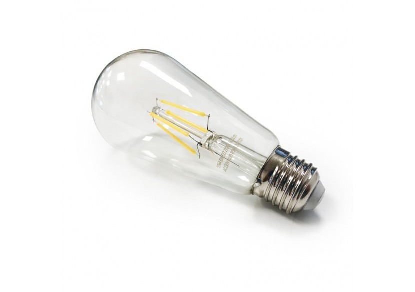 Ampoule LED à filament vintage ST64 E27 6W - BF1-ST64E27-BC - Barcelona LED