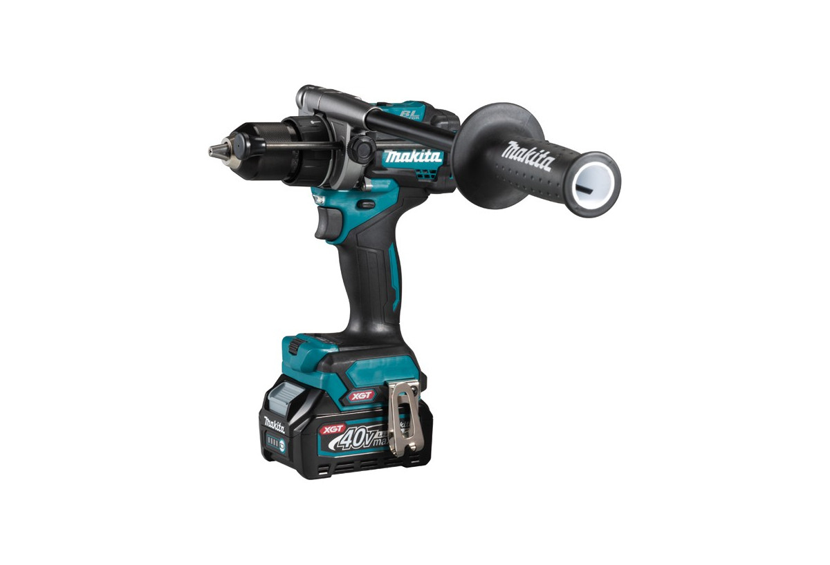 Perceuse visseuse à percussion 40 V max Li-Ion 2,5 Ah XGT Diamètre 13 mm - Makita : Confort'Mat