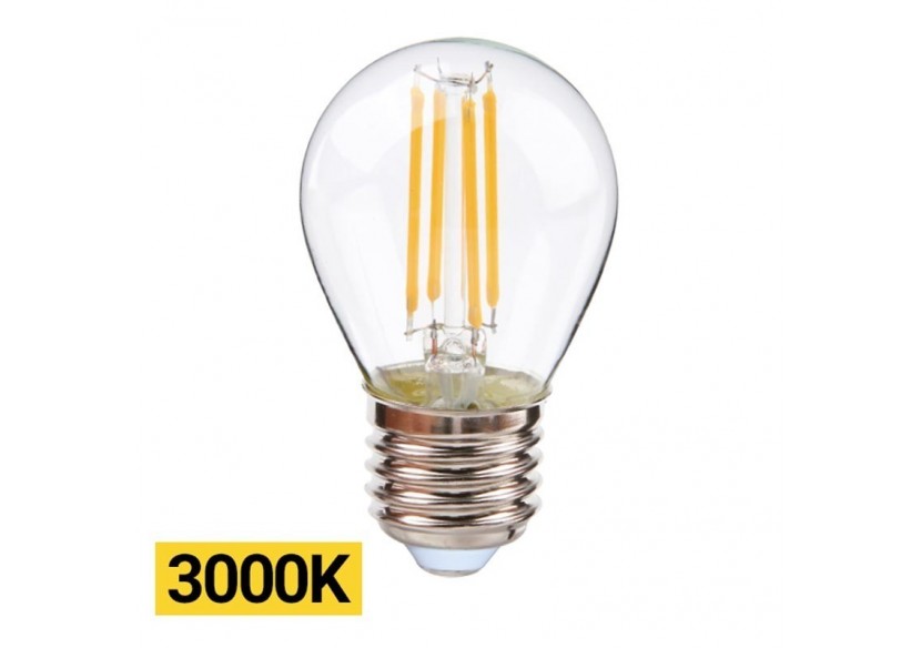 Ampoule LED sphérique à filament E27 5W G45 - B1316-E27-2-BN - Barcelona LED