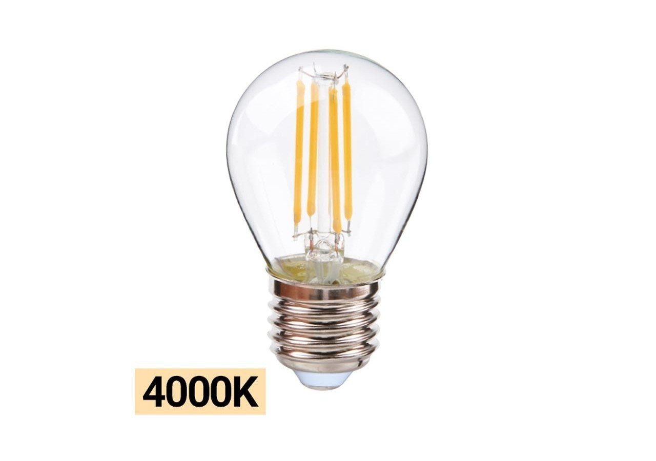 Ampoule LED sphérique à filament E27 5W G45 - B1316-E27-2-BN - Barcelona LED