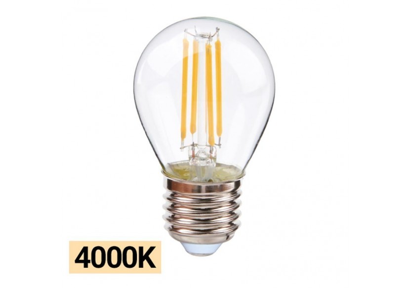 Ampoule LED sphérique à filament E27 5W G45 - B1316-E27-2-BN - Barcelona LED