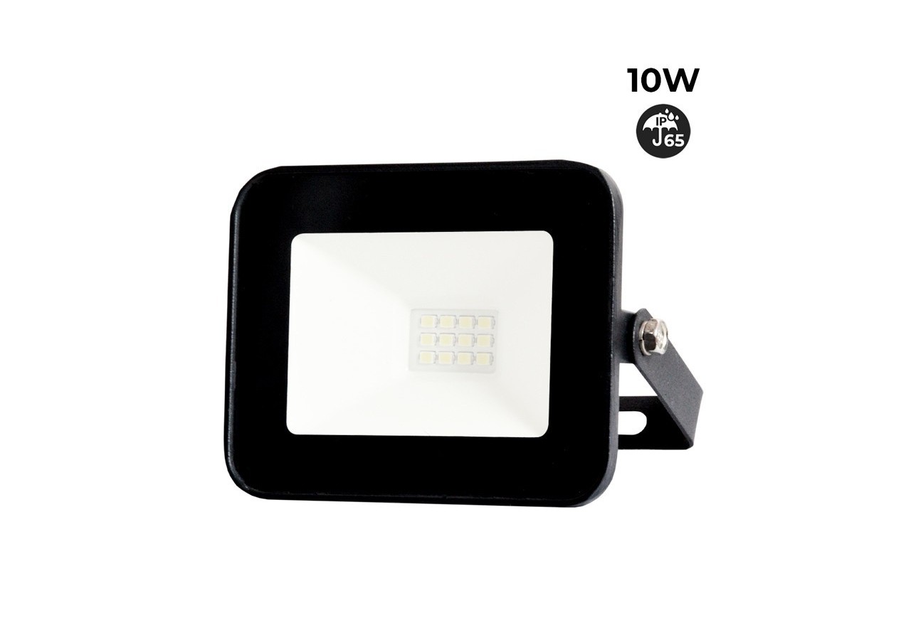 Projecteur LED extérieur 10W IP65 ultra plat - B1881-2-BC - Barcelona LED