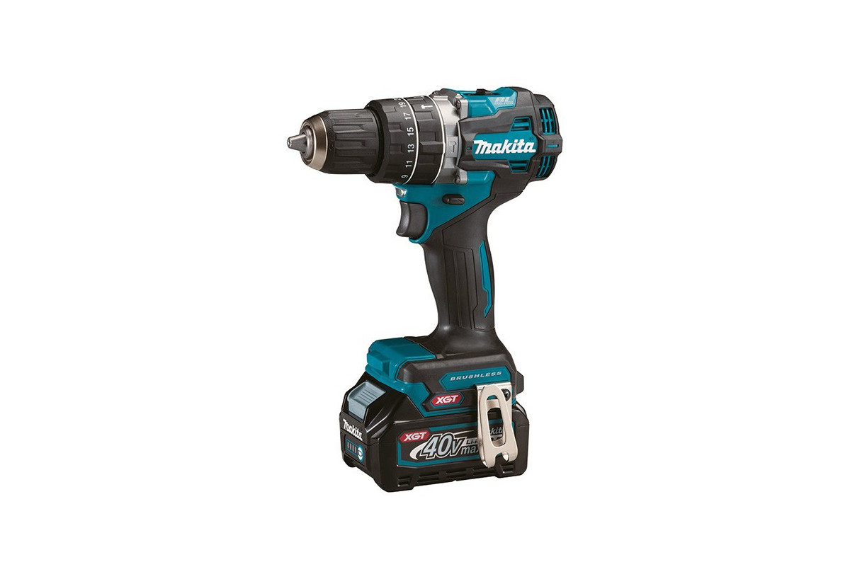 Perceuse visseuse à percussion 40 V max Li-Ion XGT Diamètre 13 mm - Makita : Confort'Mat