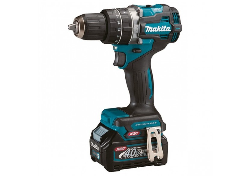 Perceuse visseuse à percussion 40 V max Li-Ion XGT Diamètre 13 mm - Makita : Confort'Mat