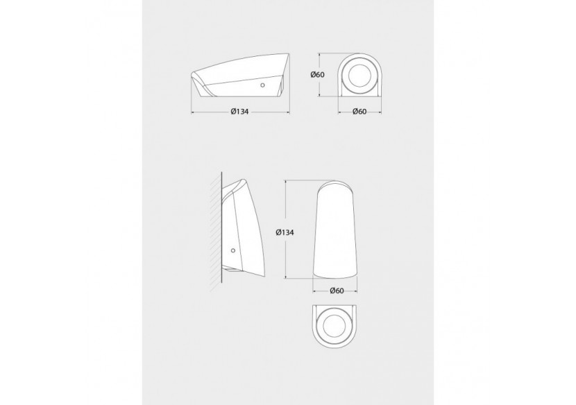 Applique extérieur Mamete Fumagalli G9 IP67 - 2A3.000.000.AXZ1R - Barcelona LED Applique extérieur Mamete Fumagalli G9 IP67 - 2A3.000.000.AXZ1R - Barcelona LED