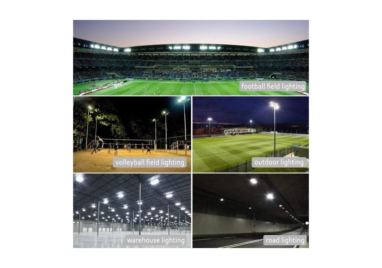 Projecteur LED asymétrique 200W 26000lm IP65 - B8221 - Barcelona LED