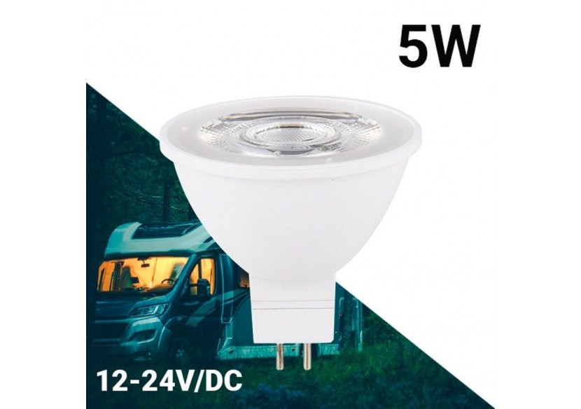 Ampoule GU5.3 LED MR16 12-24V DC 5W - BV1360-BN - Barcelona LED Ampoule GU5.3 LED MR16 12-24V DC 5W - BV1360-BN - Barcelona LED
