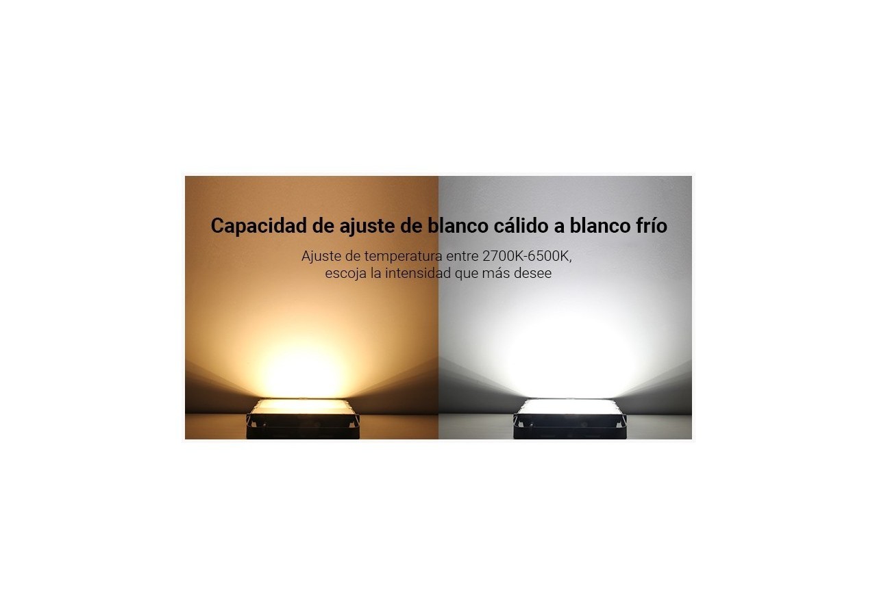 Projecteur LED extérieur 100W RGB+CCT | Mi Light - FUTT07 - Barcelona LED