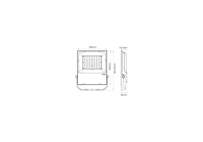 Projecteur LED extérieur 100W RGB+CCT | Mi Light - FUTT07 - Barcelona LED Projecteur LED extérieur 100W RGB+CCT | Mi Light - FUTT07 - Barcelona LED