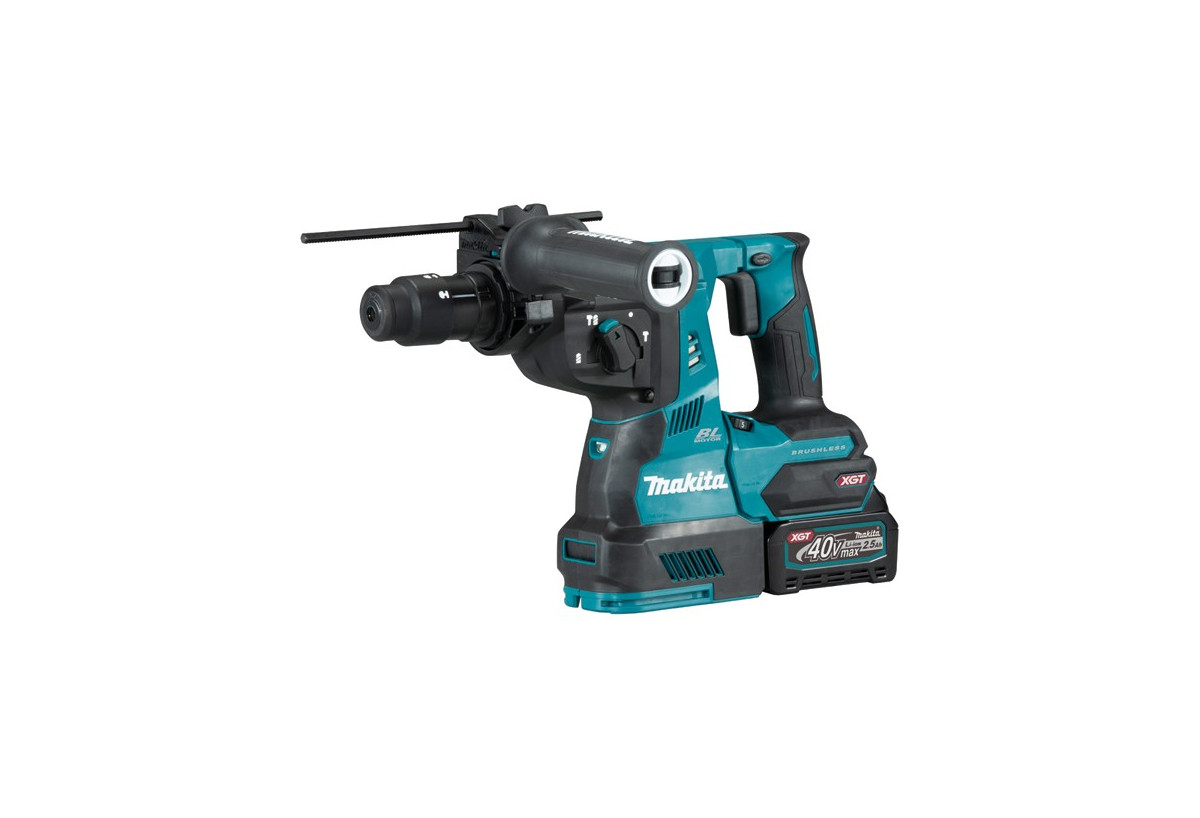 Perfo-burineur SDS-Plus 40 V max Li-Ion 2,5 Ah 28 mm - Makita : Confort'Mat