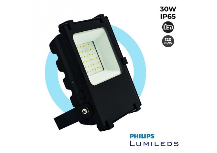 Projecteur LED extérieur 30W PRO chip Philips IP65 - B1845-BF - Barcelona LED