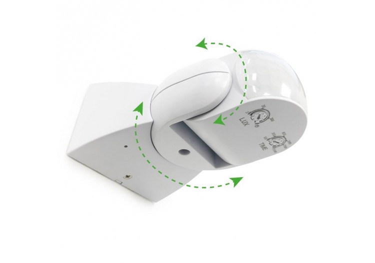 Détecteur de mouvement PIR en saillie 180 degrés - IP65 - ST15 - Barcelona LED 2