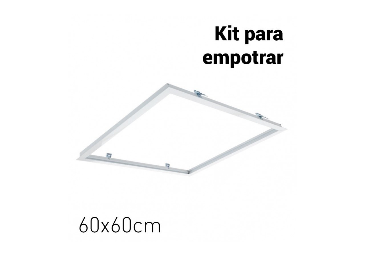 Kit cadre encastrable pour panneau LED 60x60 - B4270-60X60 - Barcelona LED