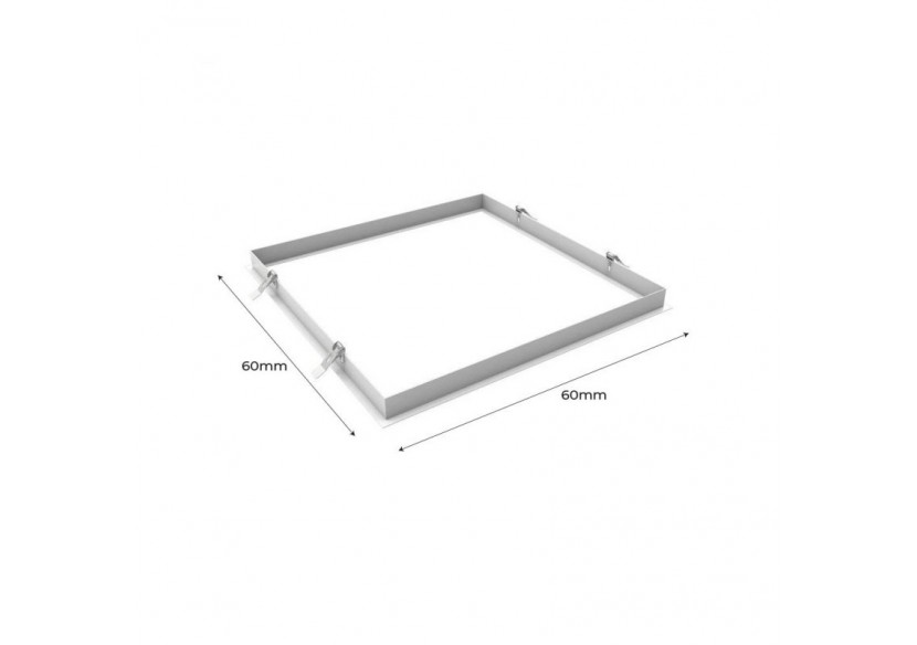 Kit cadre encastrable pour panneau LED 60x60 - B4270-60X60 - Barcelona LED
