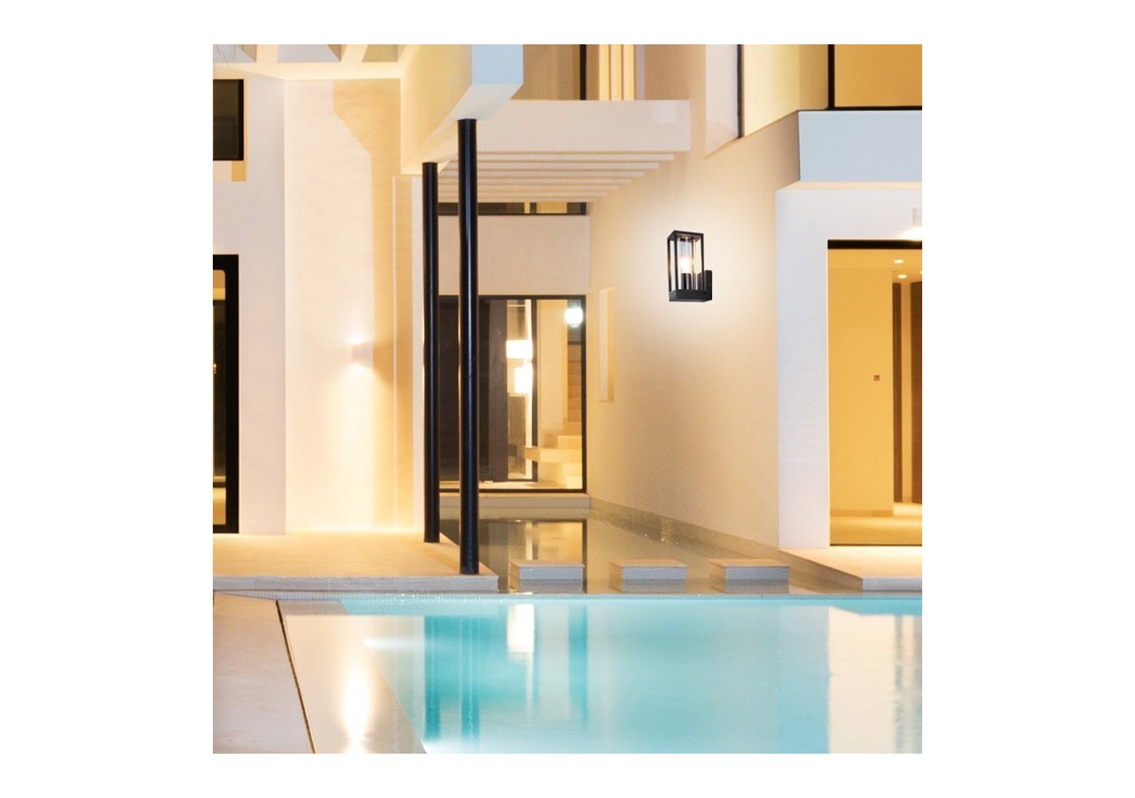 Applique murale extérieur "Luzy" E27 IP44 - L5012 - Barcelona LED