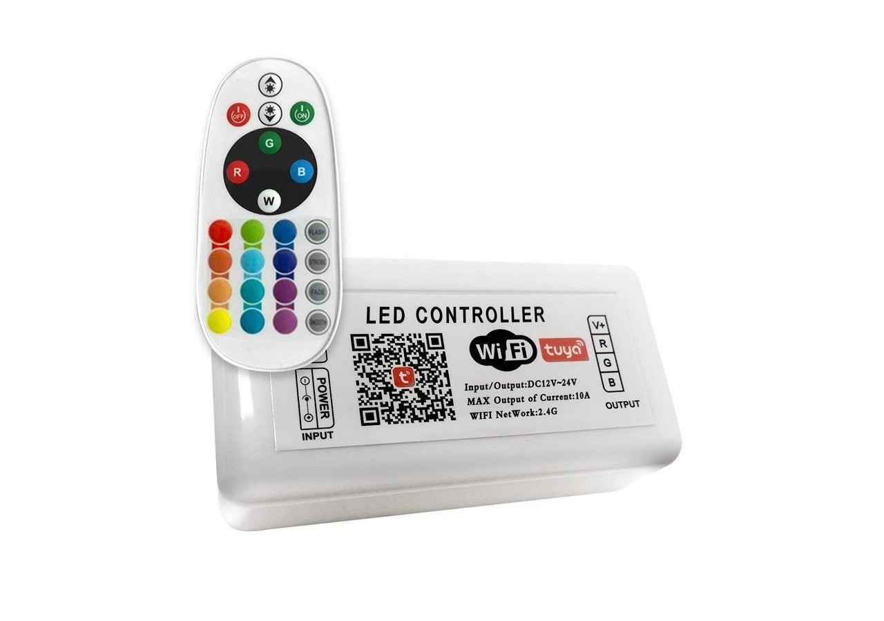 Contrôleur LED WIFI RBG SMART+ RGB 12/24V 3 canaux - B1644-2-RGB - Barcelona LED