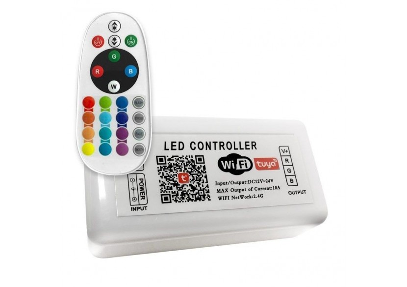 Contrôleur LED WIFI RBG SMART+ RGB 12/24V 3 canaux - B1644-2-RGB - Barcelona LED