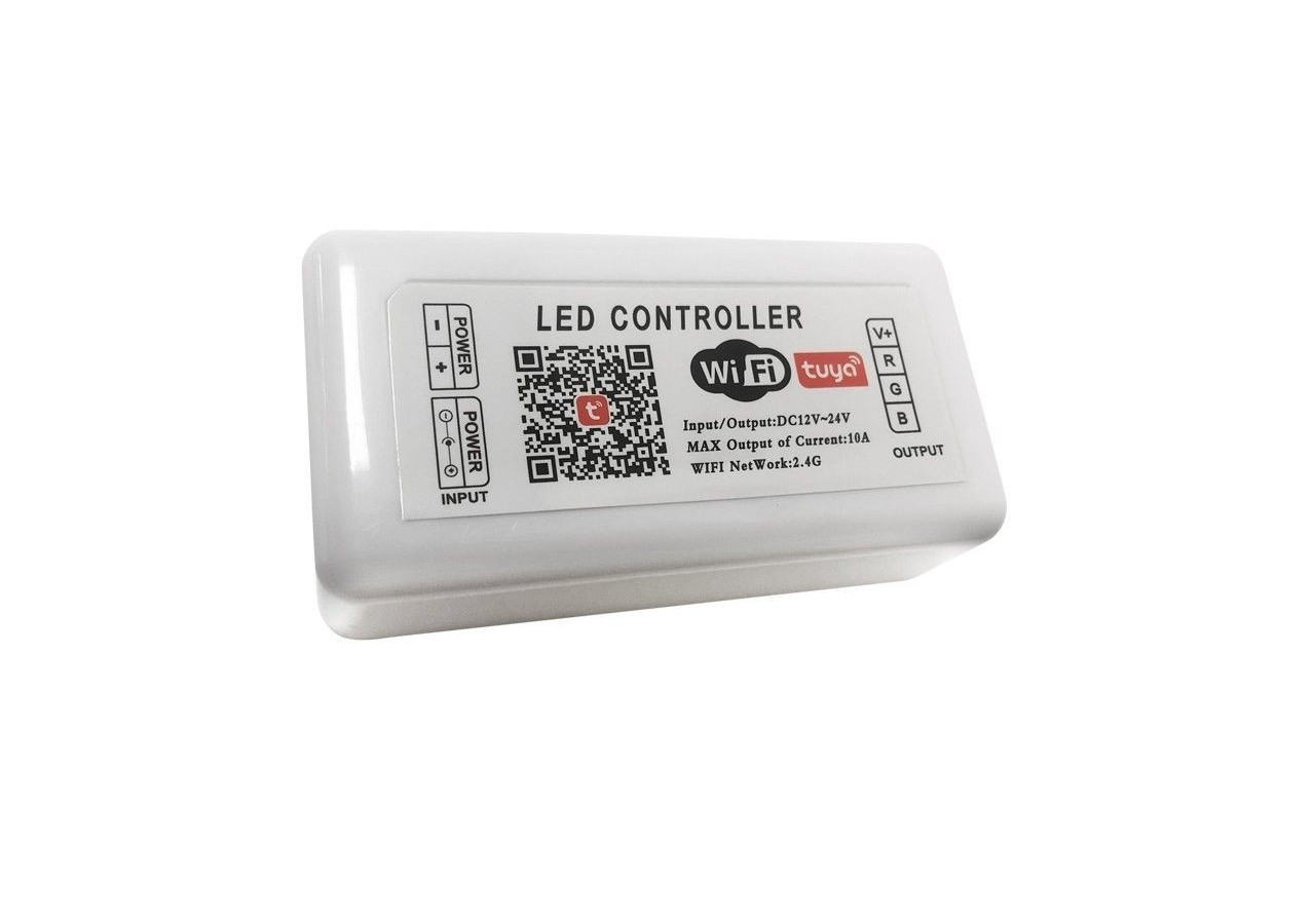 Contrôleur LED WIFI RBG SMART+ RGB 12/24V 3 canaux - B1644-2-RGB - Barcelona LED