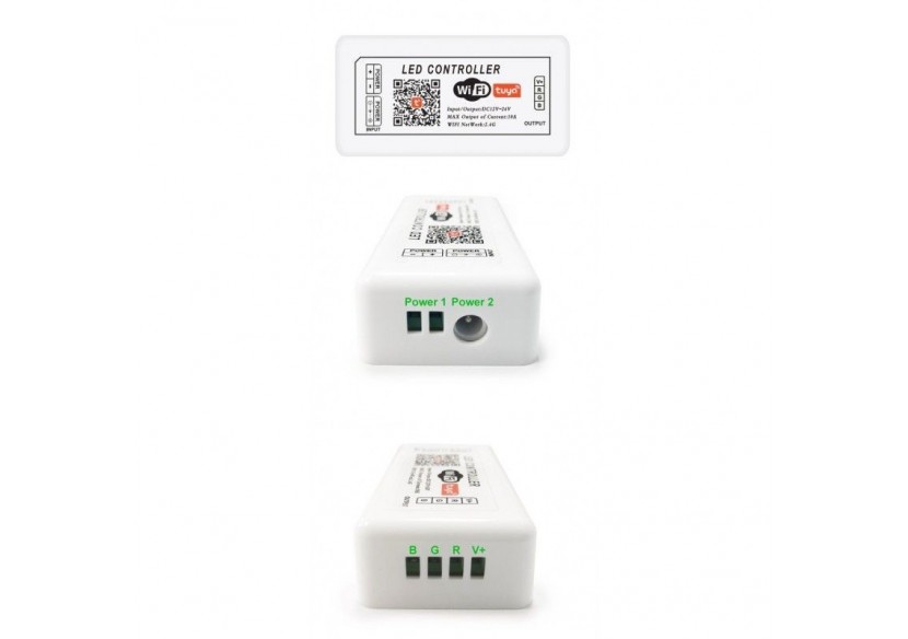 Contrôleur LED WIFI RBG SMART+ RGB 12/24V 3 canaux - B1644-2-RGB - Barcelona LED