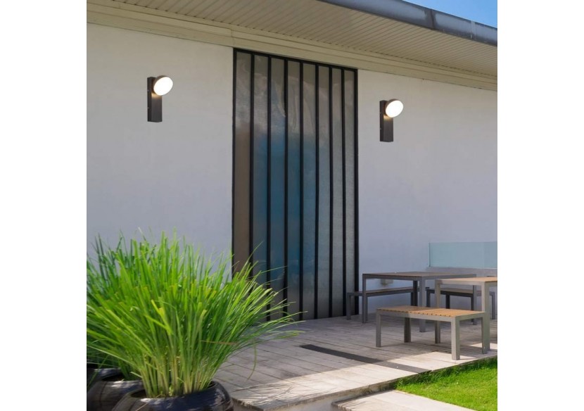 Applique murale extérieur orientable "Atlas" 9,5W IP54 - L5014 - Barcelona LED