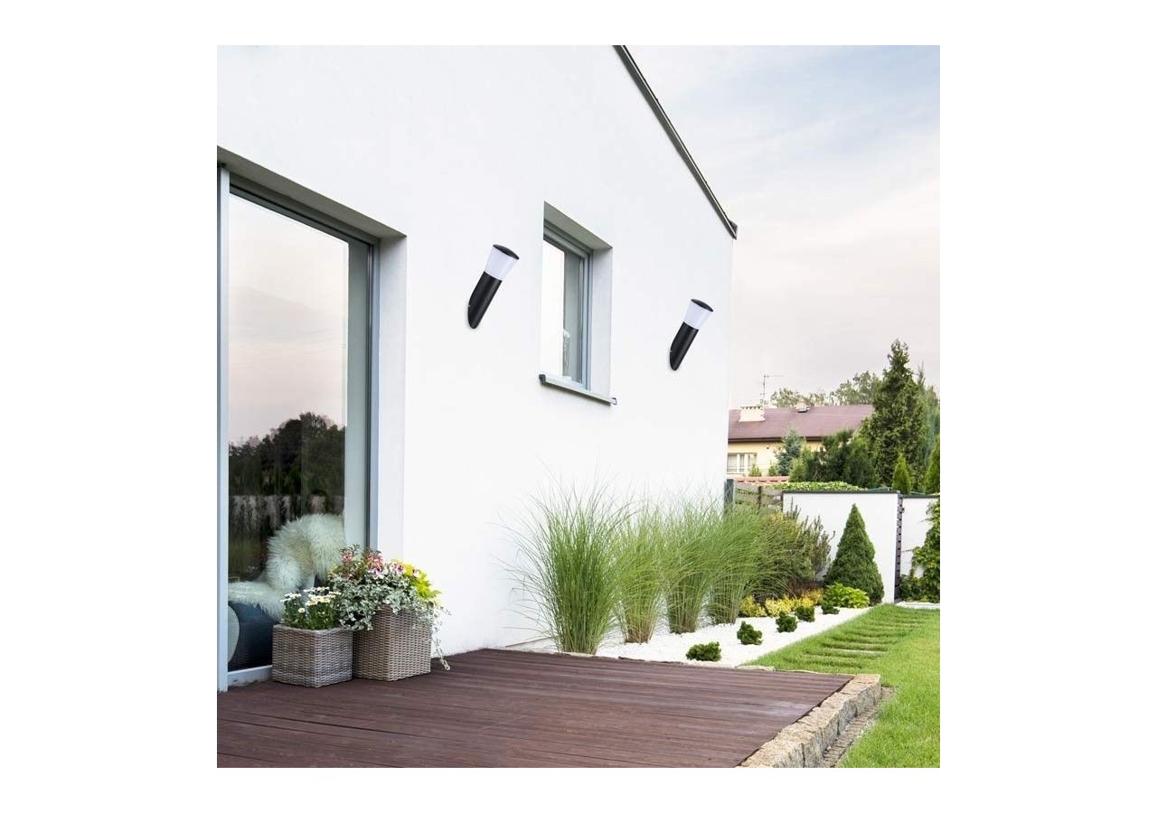 Applique murale extérieure inclinée "Oliva" E27 IP44 - L5013-I - Barcelona LED