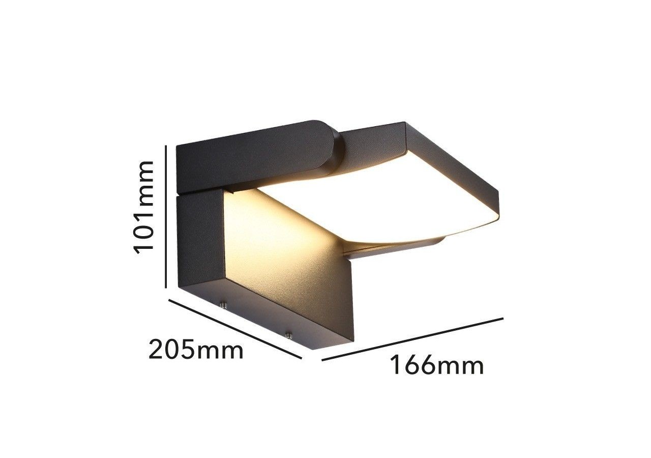Lampe extérieur LED orientable "Lumi" 13W IP54 - L5023 - Barcelona LED