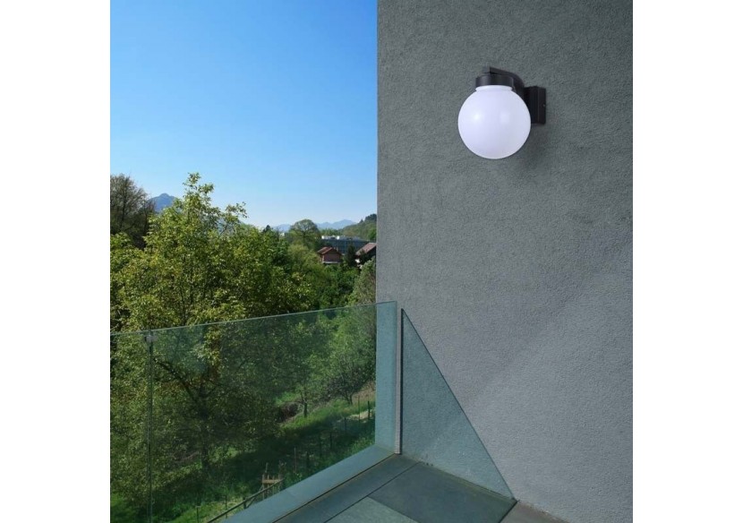 Applique murale globe "Lilian" E27 IP44 - L5019 - Barcelona LED Applique murale globe "Lilian" E27 IP44 - L5019 - Barcelona LED