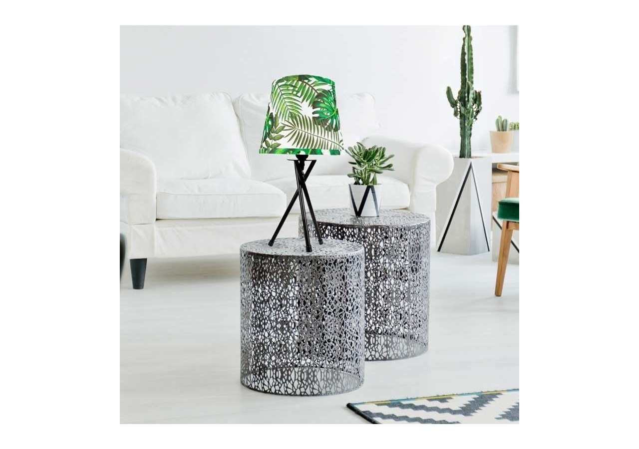 Lampe de table sur trépied "Madison" E27 - L5028-V - Barcelona LED