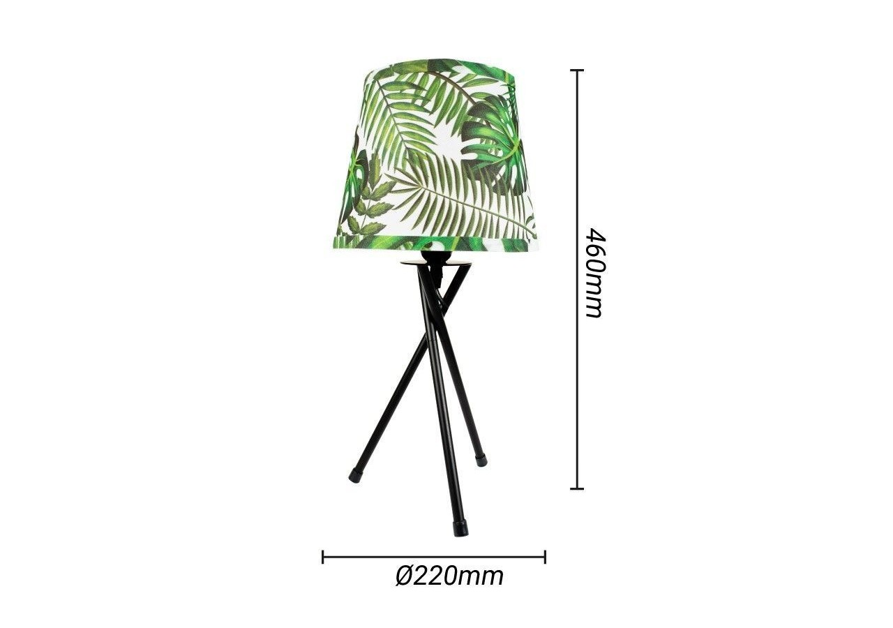 Lampe de table sur trépied "Madison" E27 - L5028-V - Barcelona LED