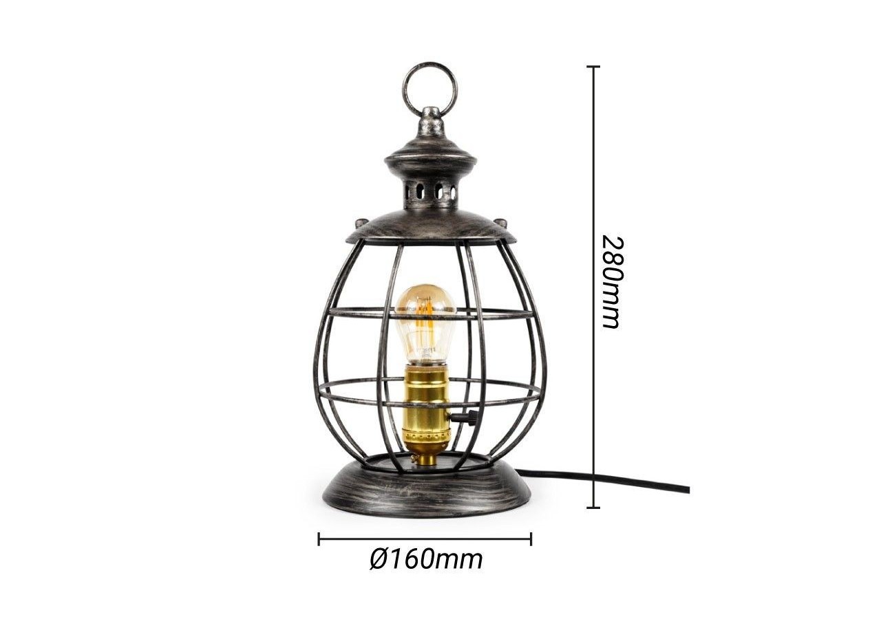 Lampe marine de table "Boose" E27 G45 - LV435-N - Barcelona LED
