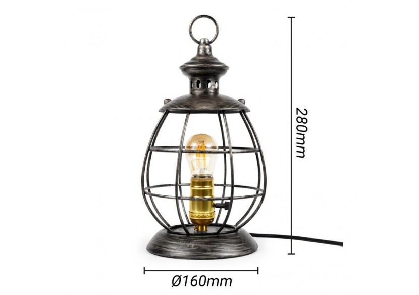 Lampe marine de table "Boose" E27 G45 - LV435-N - Barcelona LED Lampe marine de table "Boose" E27 G45 - LV435-N - Barcelona LED