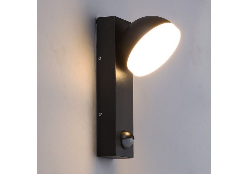 Applique murale extérieur avec détecteur PIR "ATLAS" 10W IP54 - L5014-PIR - Barcelona LED Applique murale extérieur avec détecteur PIR "ATLAS" 10W IP54 - L5014-PIR - Barcelona LED