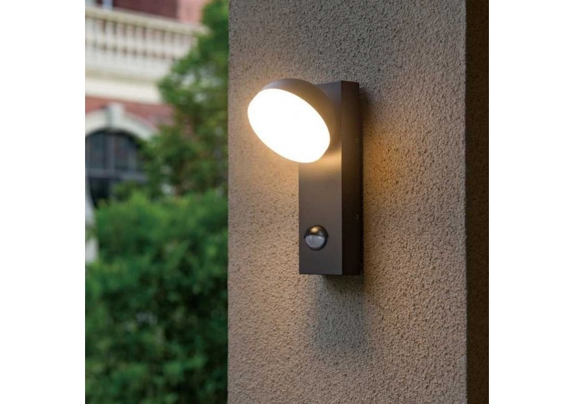 Applique murale extérieur avec détecteur PIR "ATLAS" 10W IP54 - L5014-PIR - Barcelona LED Applique murale extérieur avec détecteur PIR "ATLAS" 10W IP54 - L5014-PIR - Barcelona LED