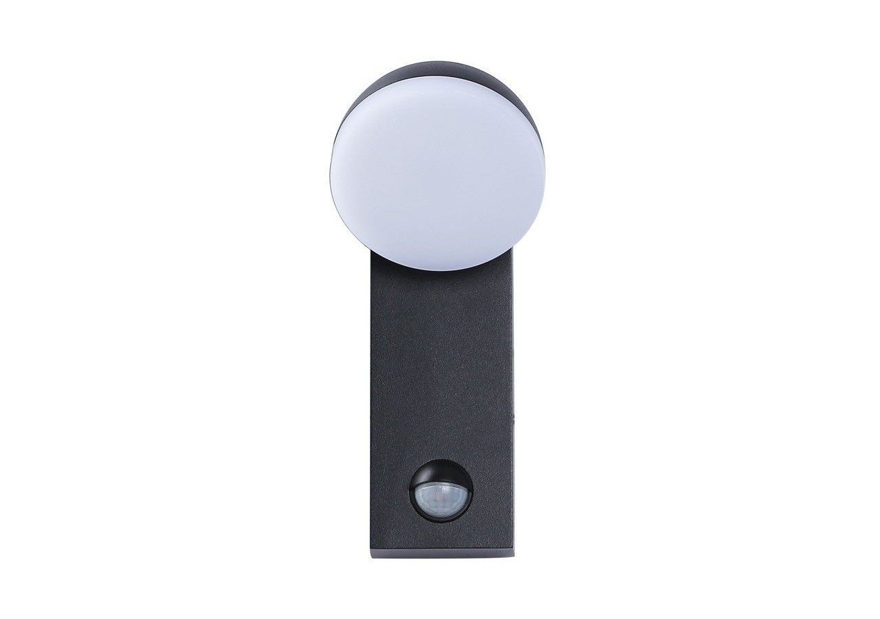 Applique murale extérieur avec détecteur PIR "ATLAS" 10W IP54 - L5014-PIR - Barcelona LED