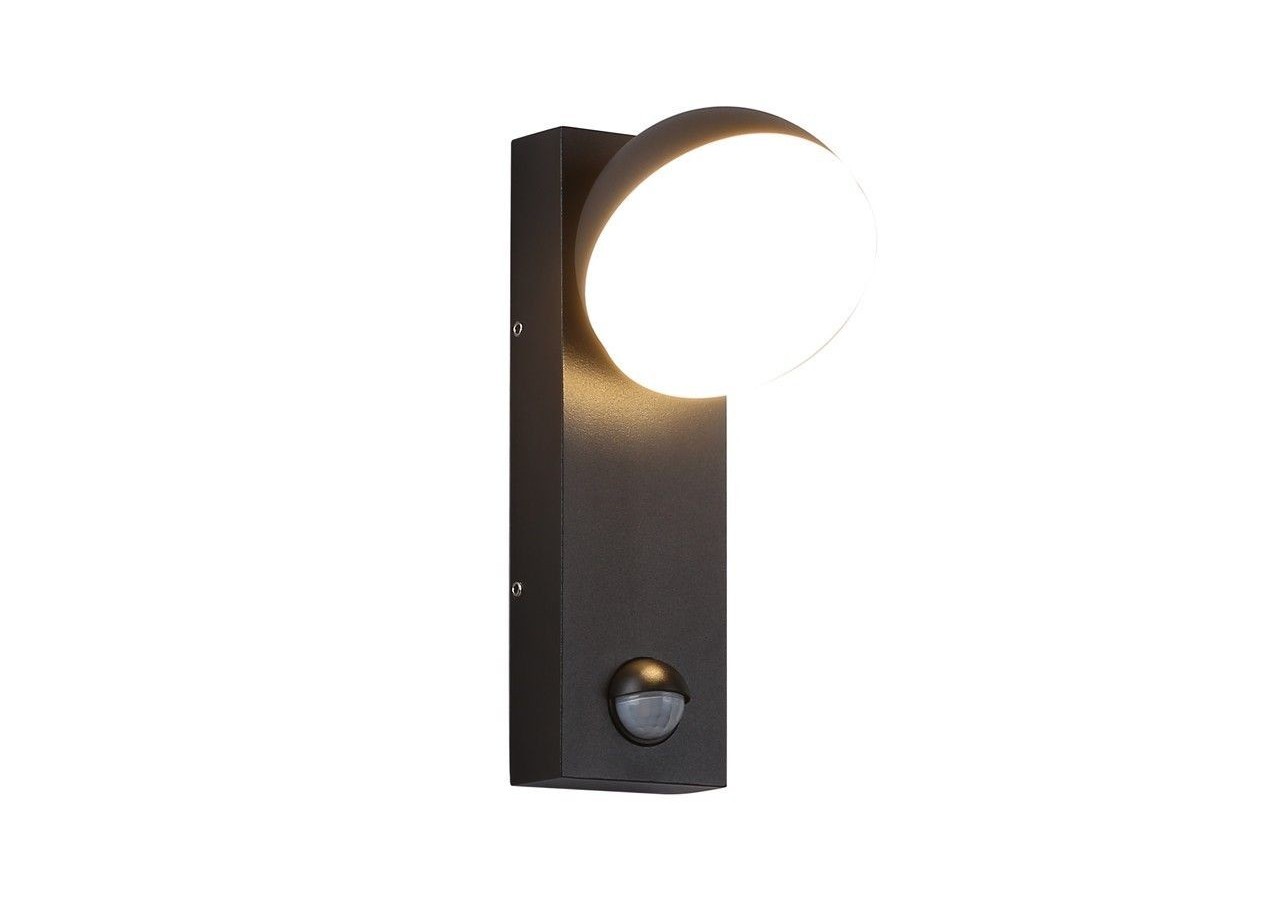 Applique murale extérieur avec détecteur PIR "ATLAS" 10W IP54 - L5014-PIR - Barcelona LED