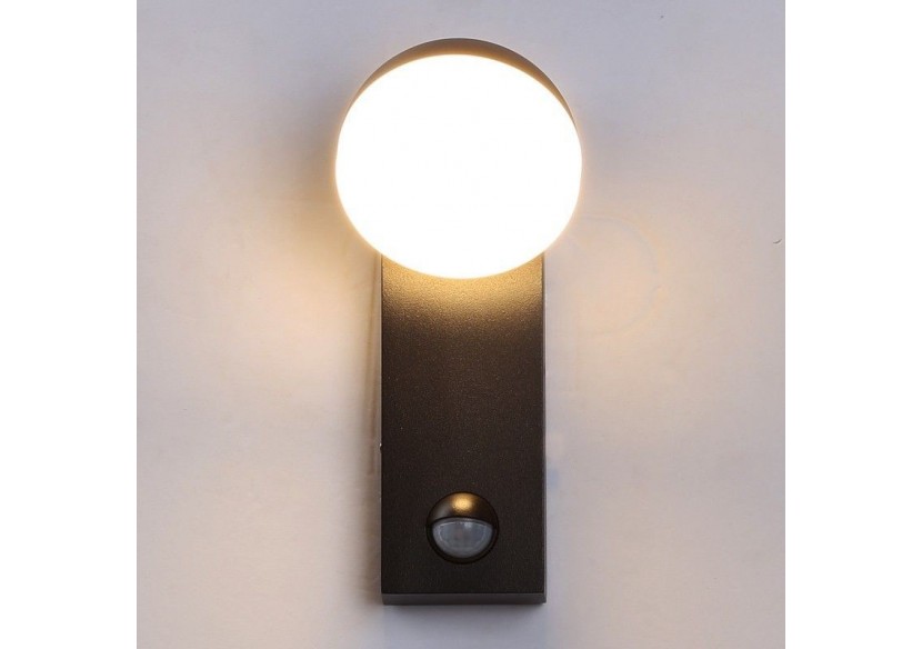 Applique murale extérieur avec détecteur PIR "ATLAS" 10W IP54 - L5014-PIR - Barcelona LED Applique murale extérieur avec détecteur PIR "ATLAS" 10W IP54 - L5014-PIR - Barcelona LED