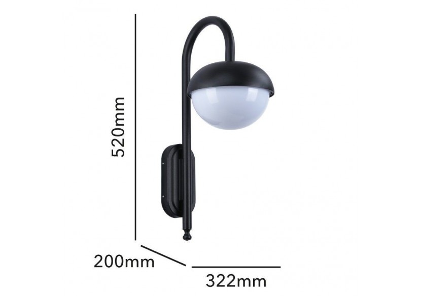 Applique murale pour extérieur "GRAHAM" E27 IP44 - L5017-P - Barcelona LED Applique murale pour extérieur "GRAHAM" E27 IP44 - L5017-P - Barcelona LED