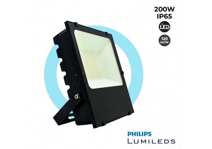 Projecteur LED 200W puces Philips IP65 - B1853-BF - Barcelona LED Projecteur LED 200W puces Philips IP65 - B1853-BF - Barcelona LED