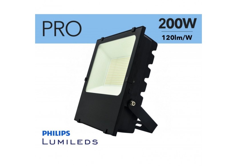 Projecteur LED 200W puces Philips IP65 - B1853-BF - Barcelona LED Projecteur LED 200W puces Philips IP65 - B1853-BF - Barcelona LED